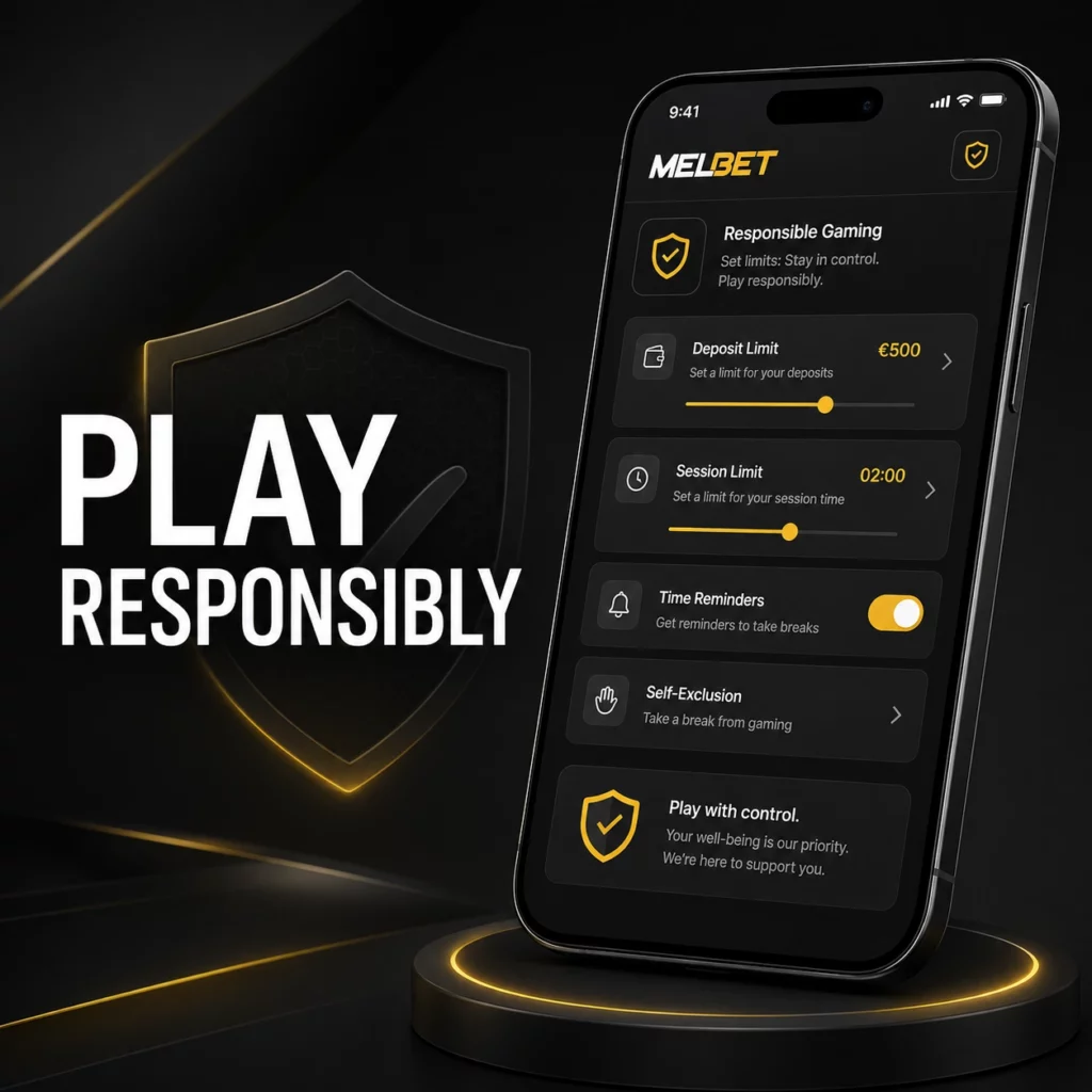 Responsible Gaming at MelBet