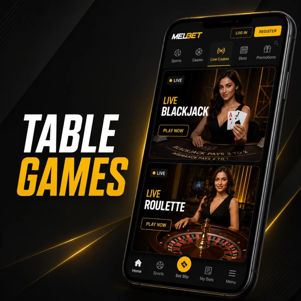Live Blackjack & Live Roulette